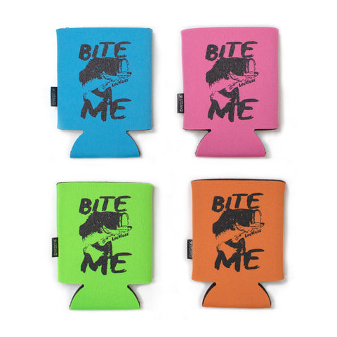 Bite Me Can Koozie (Multiple Colors)