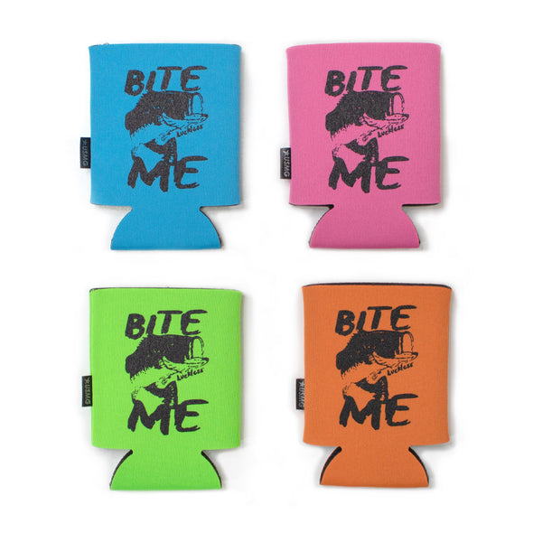 Bite Me Can Koozie (Multiple Colors) - Luckless Outfitters