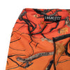 Darlin Camo Yoga Shorts Bonfire - Luckless Outfitters