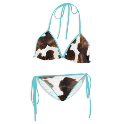 Cow Print Bikini - Luckless Outfitters