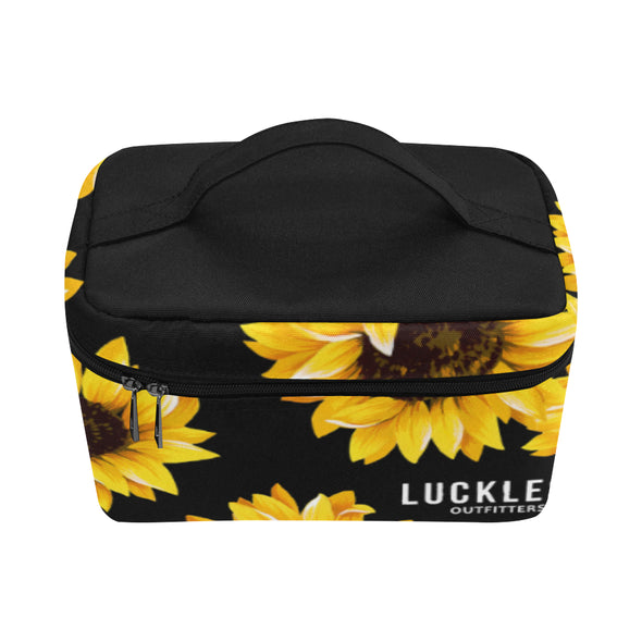 Sunflower Makeup Bag - Luckless Outfitters