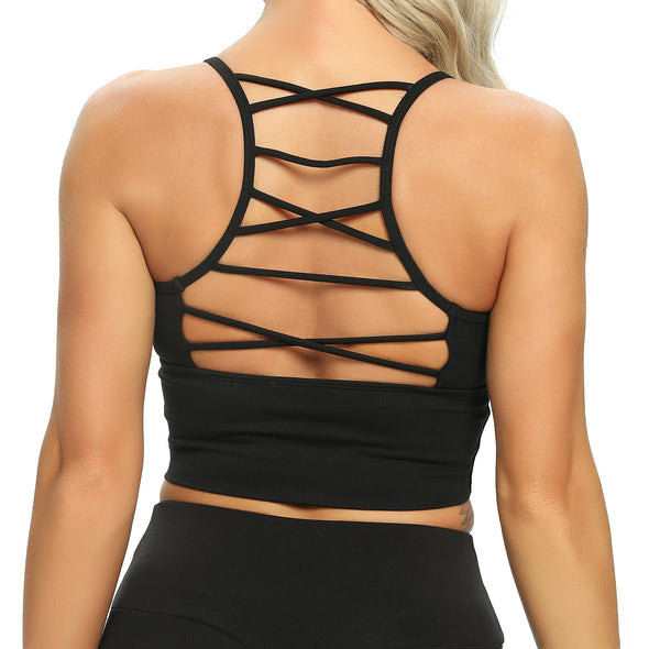 Strappy Sports Bra | Multiple Colors