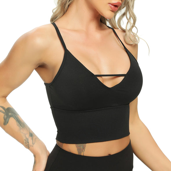 Strappy Sports Bra | Multiple Colors