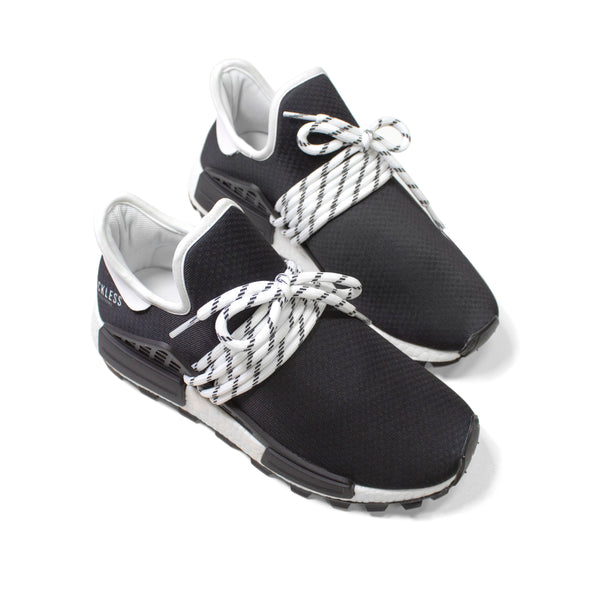 Monochrome Mesh Sneakers - Luckless Outfitters