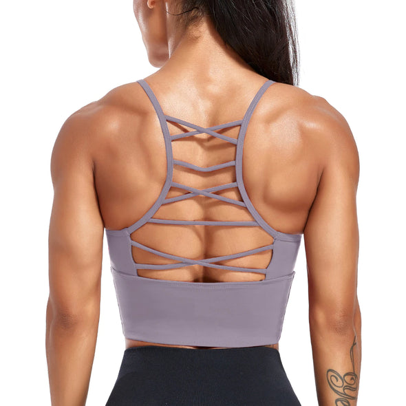 Strappy Sports Bra | Multiple Colors