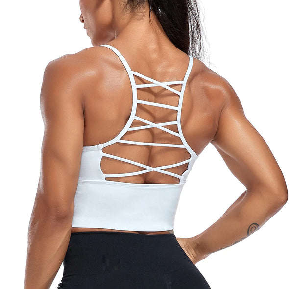 Strappy Sports Bra | Multiple Colors