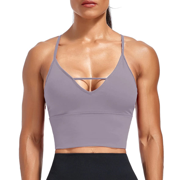 Strappy Sports Bra | Multiple Colors