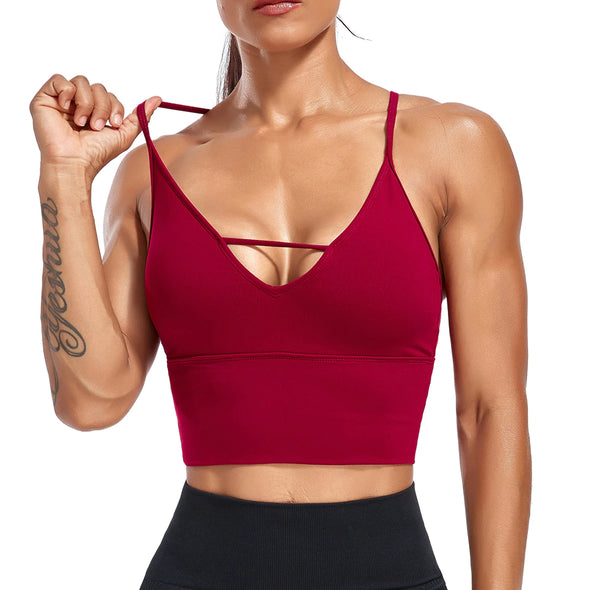 Strappy Sports Bra | Multiple Colors