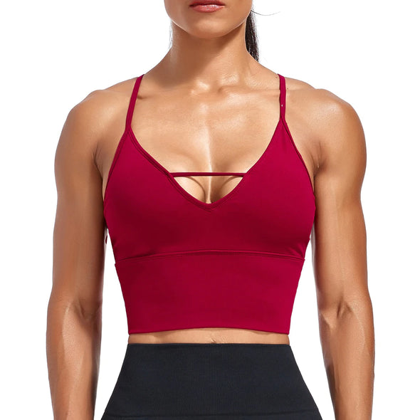 Strappy Sports Bra | Multiple Colors