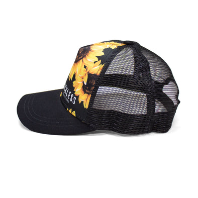 Sunflower Snapback Trucker Hat - Luckless Outfitters