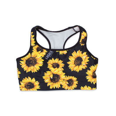 Sunflower Sports Bra - Luckless Outfitters