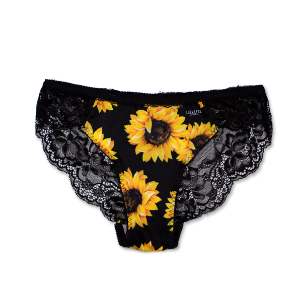 Sunflower Lace Back Panties
