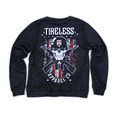 Tireless Wardog Crewneck Fleece Sweatshirt