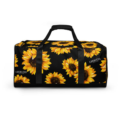 Sunflower Duffle bag - Luckless Outfitters - Country - Apparel - Music - Clothing - Redneck - Girl - Women - www.lucklessclothing.com - Matt - Ford Parody - Concert - She Wants the D - Lets Get Dirty - Mud Run - Mudding - 