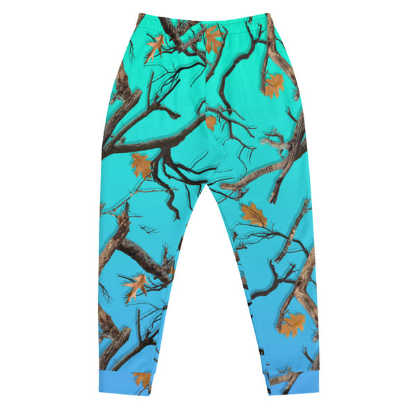DARLIN CAMO UNISEX JOGGERS AQUAMARINE