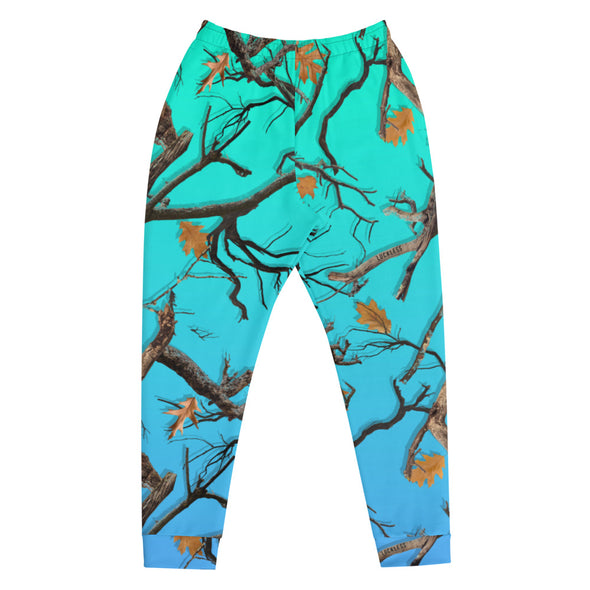 DARLIN CAMO UNISEX JOGGERS AQUAMARINE