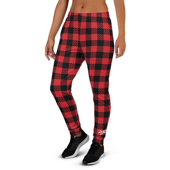 Buffalo Plaid Joggers - Luckless Outfitters