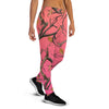Darlin Camo Women's Joggers Sun Kissed Coral - Luckless Outfitters