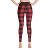 Buffalo Plaid Women's Yoga Leggings - Luckless Outfitters