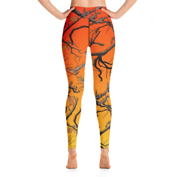DARLIN CAMO WOMEN'S LEGGINGS BONFIRE