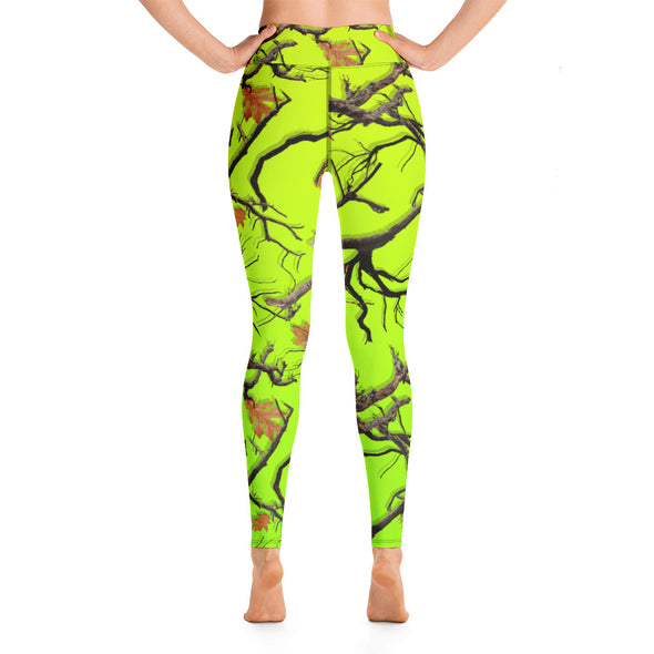 DARLIN CAMO WOMEN'S LEGGINGS HI-VIS