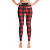 Buffalo Plaid Women's Yoga Leggings - Luckless Outfitters