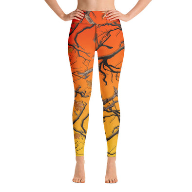 DARLIN CAMO WOMEN'S LEGGINGS BONFIRE