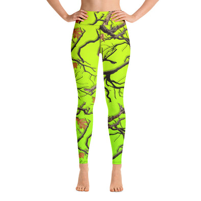 DARLIN CAMO WOMEN'S LEGGINGS HI-VIS