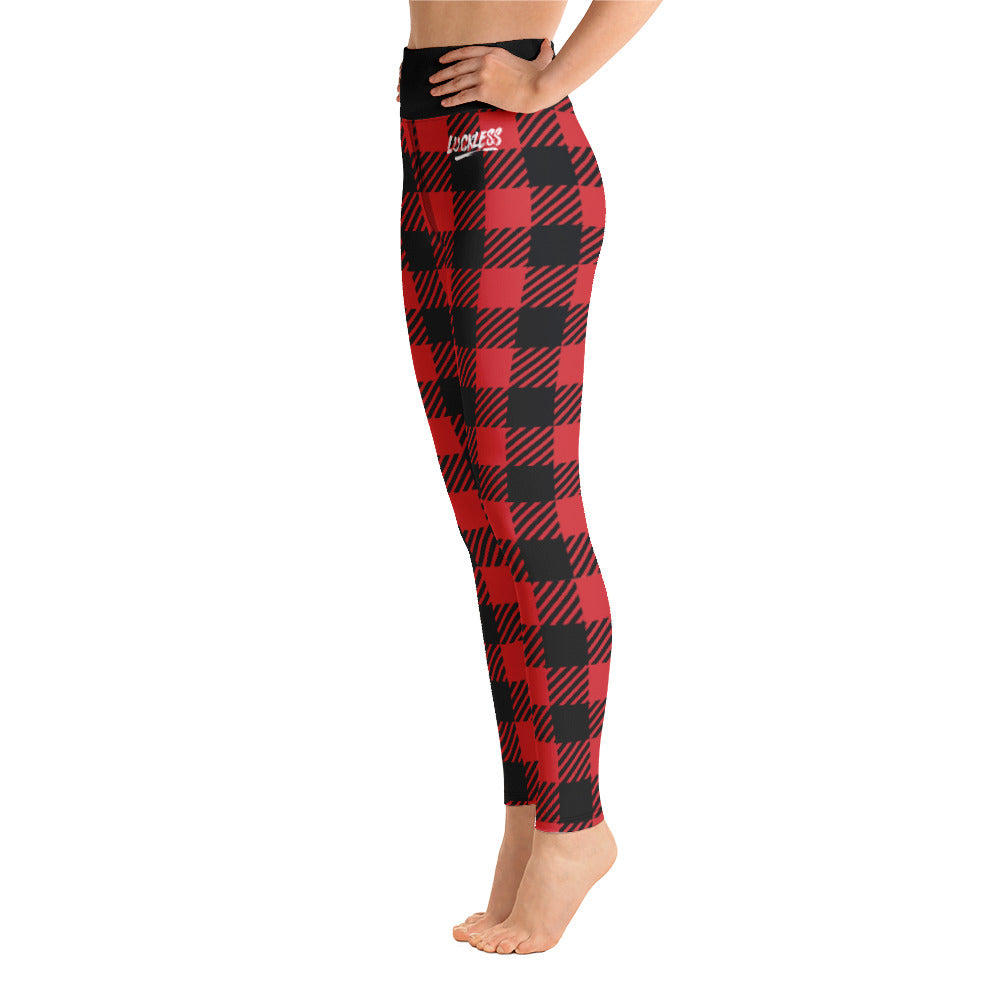 Buffalo Plaid Women's Yoga Leggings – Luckless Outfitters