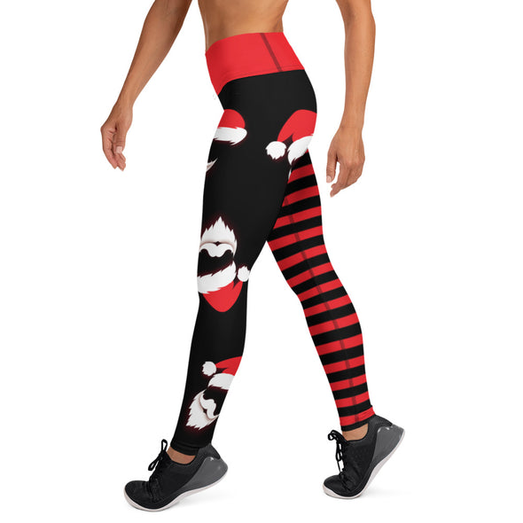 Premium Limited Edition Holiday Santa Baby Yoga Leggings