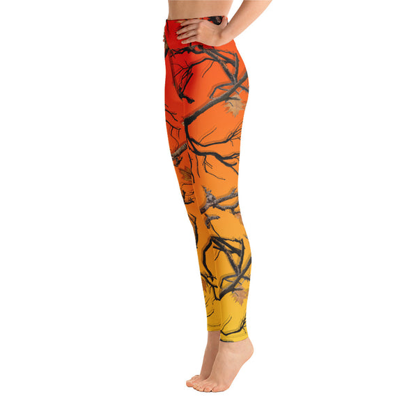 DARLIN CAMO WOMEN'S LEGGINGS BONFIRE