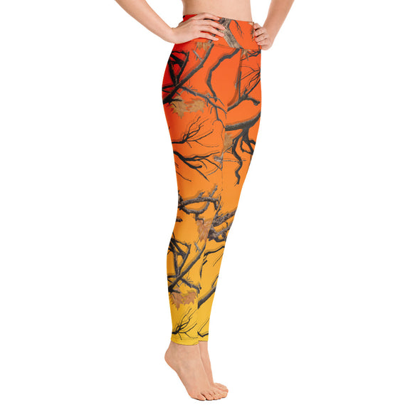 DARLIN CAMO WOMEN'S LEGGINGS BONFIRE
