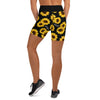 Sunflower Yoga Shorts - Luckless Outfitters - Country - Apparel - Music - Clothing - Redneck - Girl - Women - www.lucklessclothing.com - Matt - Ford Parody - Concert - She Wants the D - Lets Get Dirty - Mud Run - Mudding - 