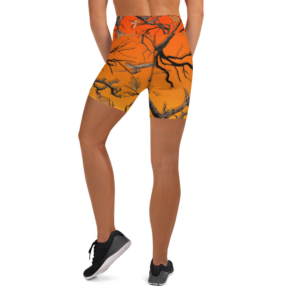 Camo yoga shorts sale