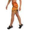 Darlin Camo Yoga Shorts Bonfire - Luckless Outfitters