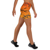 Darlin Camo Yoga Shorts Bonfire - Luckless Outfitters