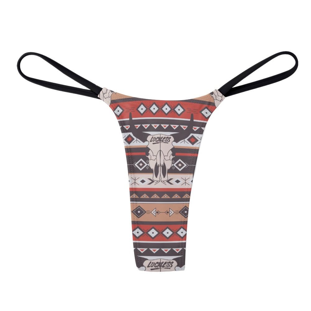  MENRIAOV Longhorn White Cowhide with Black And Brown Spots  Women's String Thong Panties G-String Thongs for Women Sexy Low Rise  Underwear for Ladies Panties XS : Clothing, Shoes & Jewelry