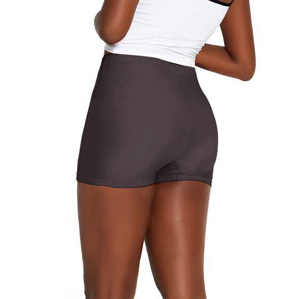 Women's High Fitness Shorts - Longhorn After Dark