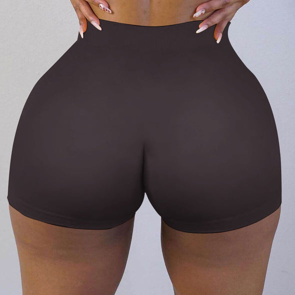 Women's High Fitness Shorts - Longhorn After Dark