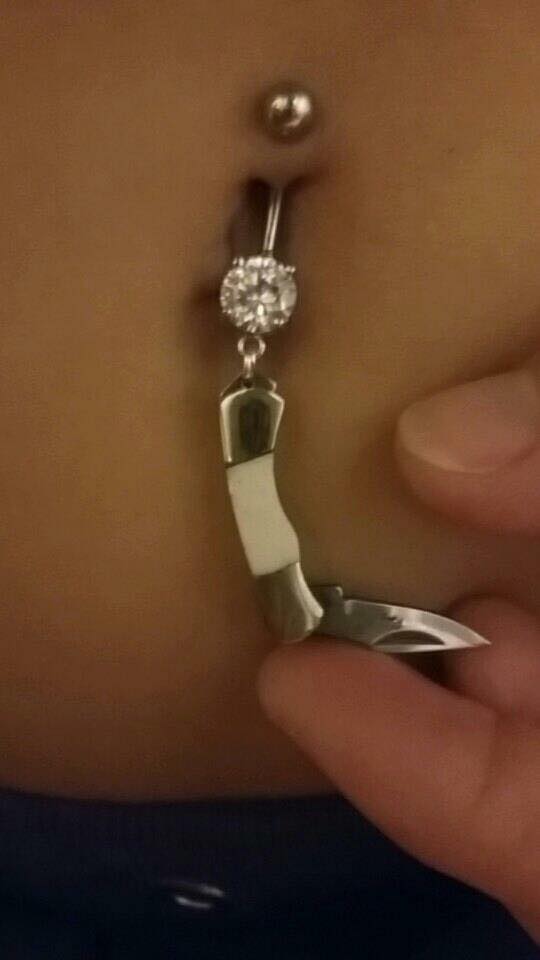 Rough Rider Belly Ring