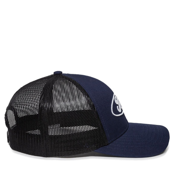 Ford® Blue / Black Mesh Snapback Hat