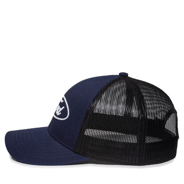 Ford® Blue / Black Mesh Snapback Hat