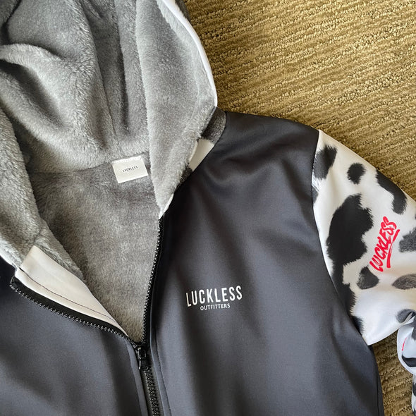 Holy Cow Heavy Zip Fleece Hoodie