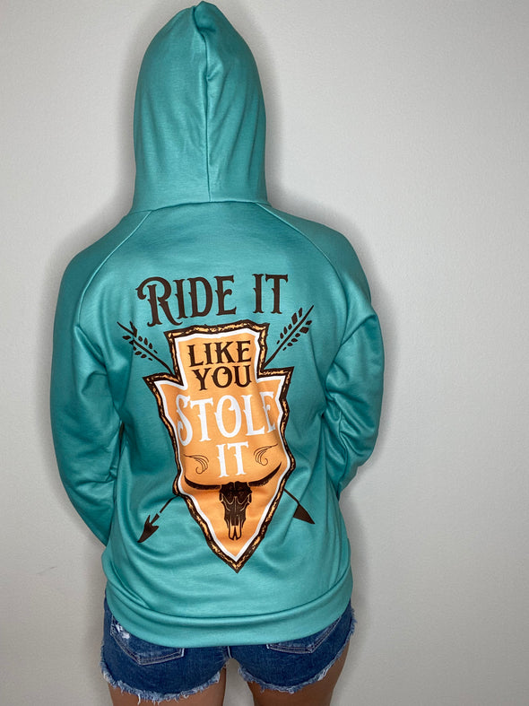 LO RIDE IT LIKE YOU STOLE IT | Hoodie