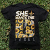She Wants the Diesel Sunflower Edition (Multiple Styles) - Luckless Outfitters - Country - Apparel - Music - Clothing - Redneck - Girl - Women - www.lucklessclothing.com - Matt - Ford Parody - Concert - She Wants the D - Lets Get Dirty - Mud Run - Mudding - 