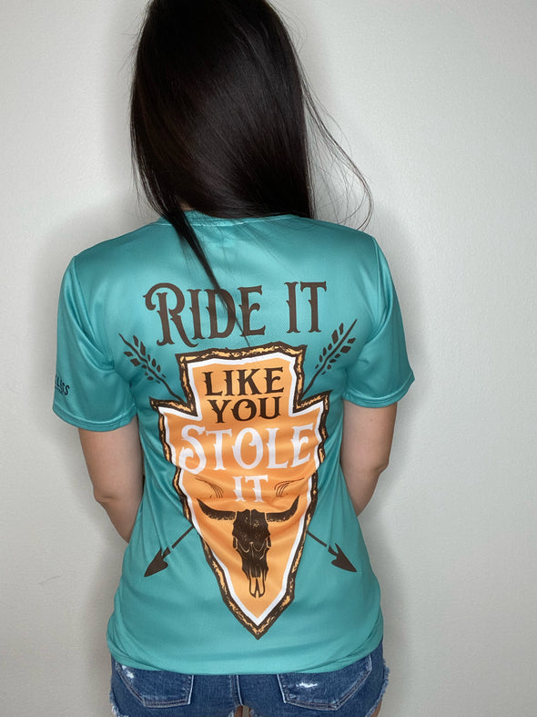 LO RIDE IT LIKE YOU STOLE IT | Birdseye Tee