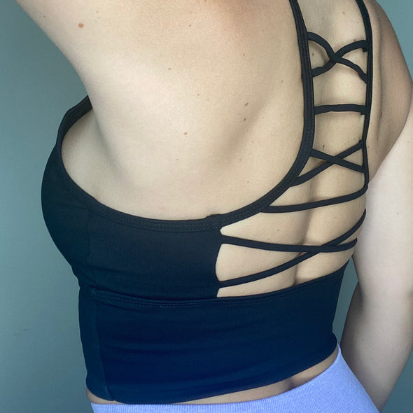 Strappy Sports Bra | Multiple Colors