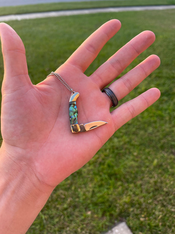 Rough Rider Necklace + Abalone