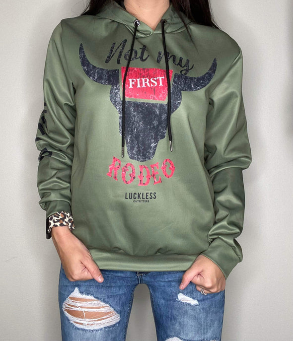 LO Unisex Pullover Hoodie | Not My 1st Rodeo