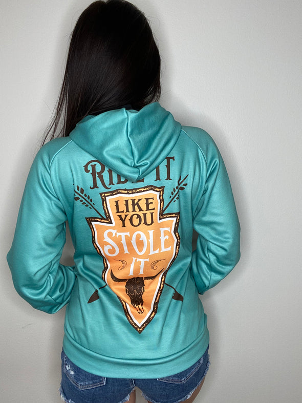 LO RIDE IT LIKE YOU STOLE IT | Hoodie